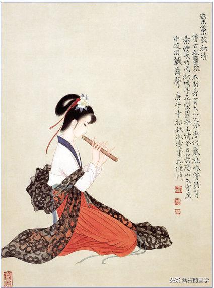 中国古典百美诗画（上）：一位佳丽一首古诗，可谓赏心悦目，收藏