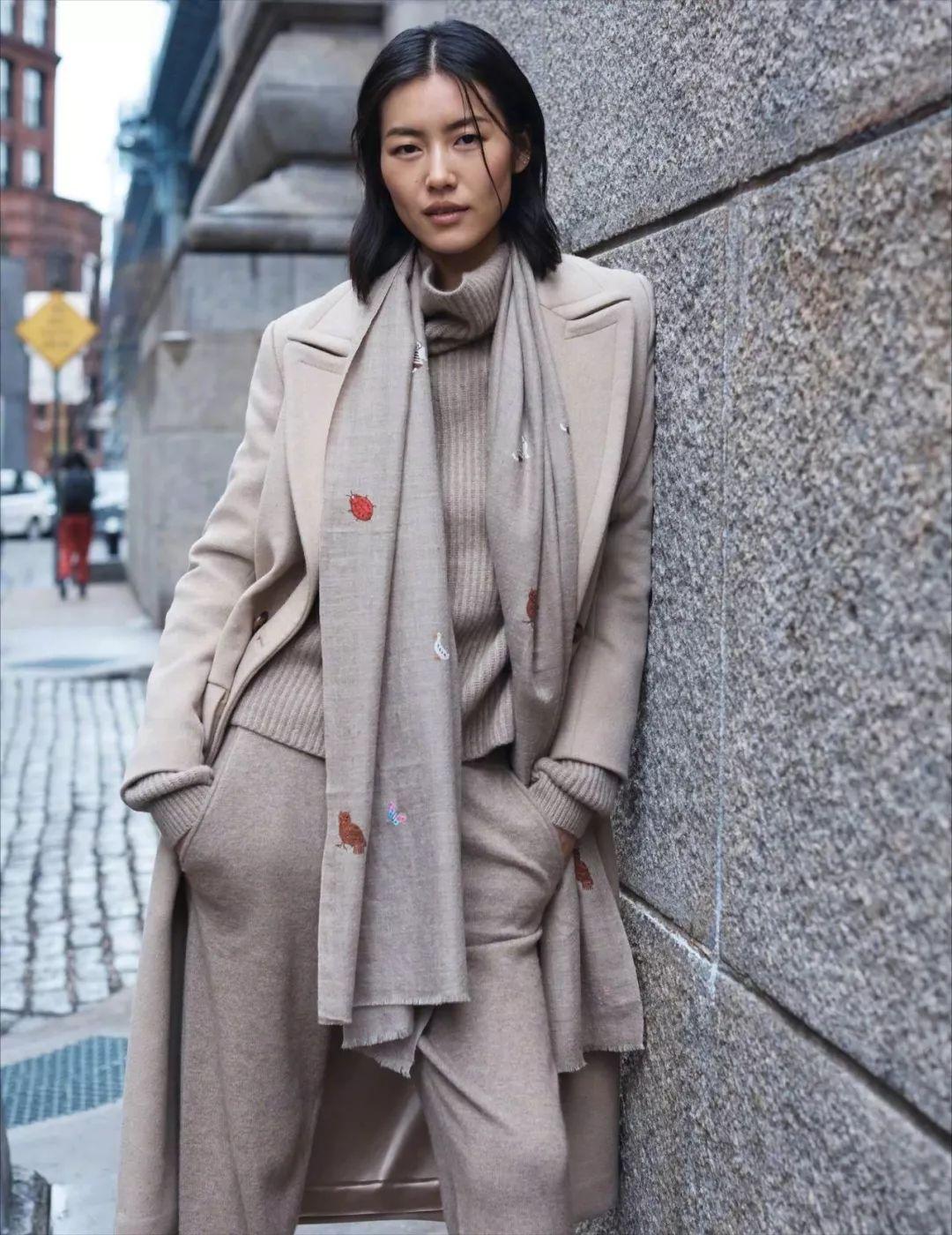 寒冷的冬天如何快速搭配围巾,冬天的保暖围巾