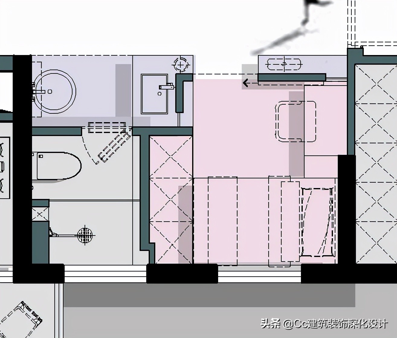 家装室内设计平面方案优化,140平大h户型平面优化