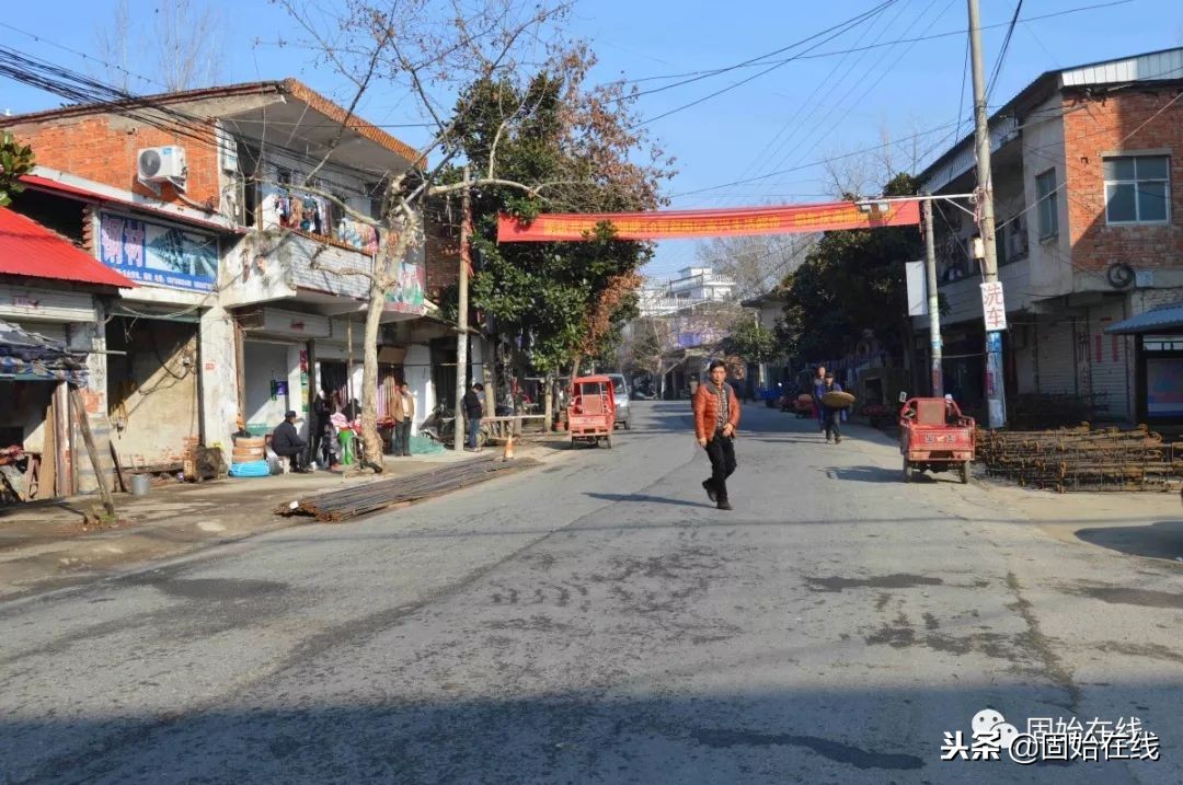 固始赵岗乡航拍,河南信阳固始县街拍