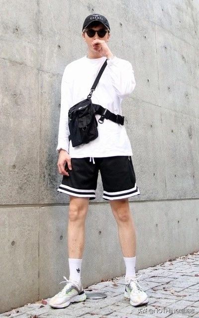 棕布洛克男鞋配短裤,配短裤的高级男鞋