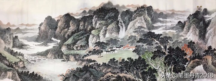 传统国画十大境界,传统狮子滚球国画