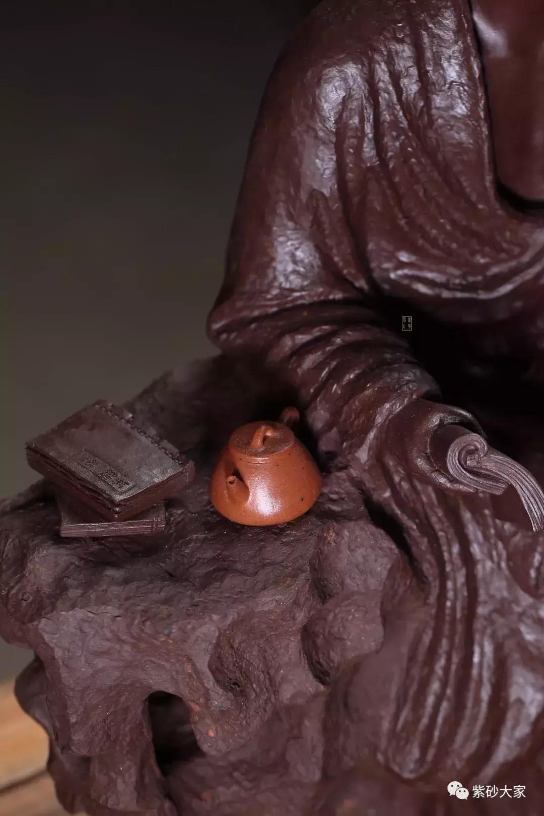 紫砂臻品——王志刚《茶圣•陆羽》第十四届制陶大赛一等奖作品