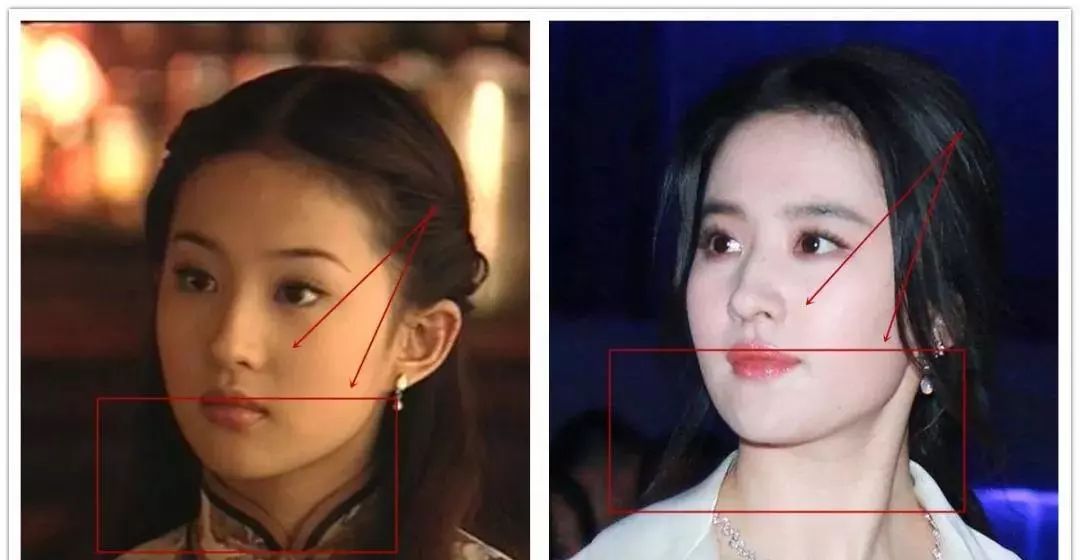 高圆圆方脸扎马尾,高圆圆方脸怎么整的