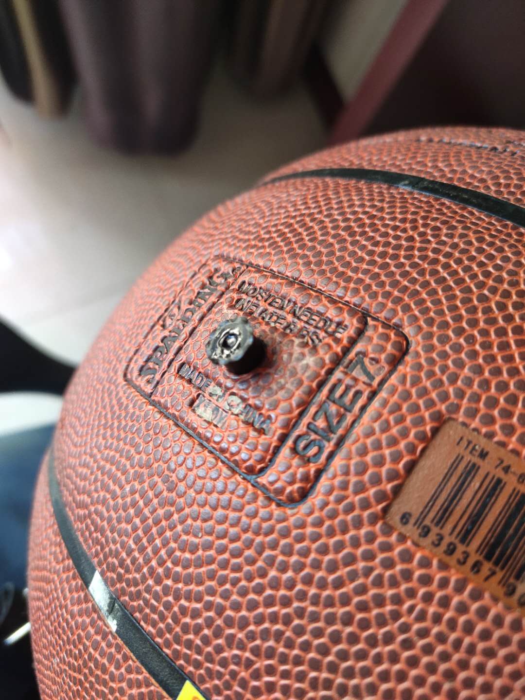 拯救漏气的篮球之换气嘴