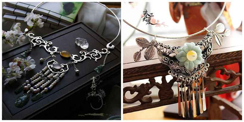 古风美人的惊艳，源于古风饰物巧夺天工的设计