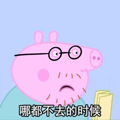 小猪佩奇的背面,小猪佩奇出去旅游