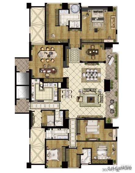 一饱眼福！海内外顶级大平层产品集锦！看后是不是要默默去搬砖？