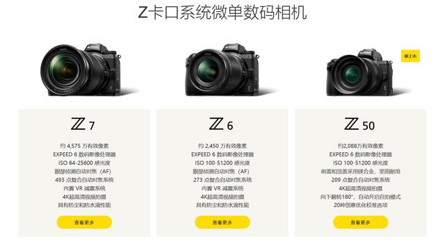 尼康z卡口增倍镜1.4和2.0,尼康z卡口相机有哪些