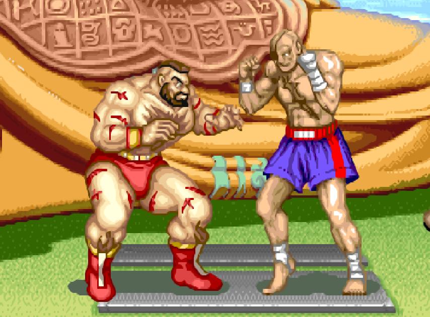 《街头霸王》系列中身材最高的人物，体型大到底有没有优势呢