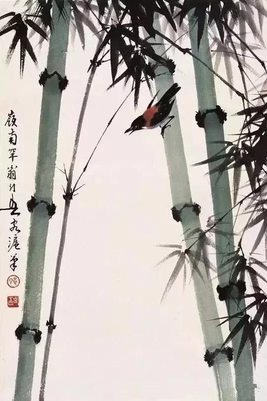 古今十大名家笔下的雪竹,这三位大师画雪景绝美