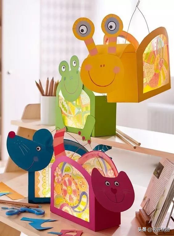 元宵节鼠年手工灯笼制作大全,元宵必备纸艺小灯笼手工制作