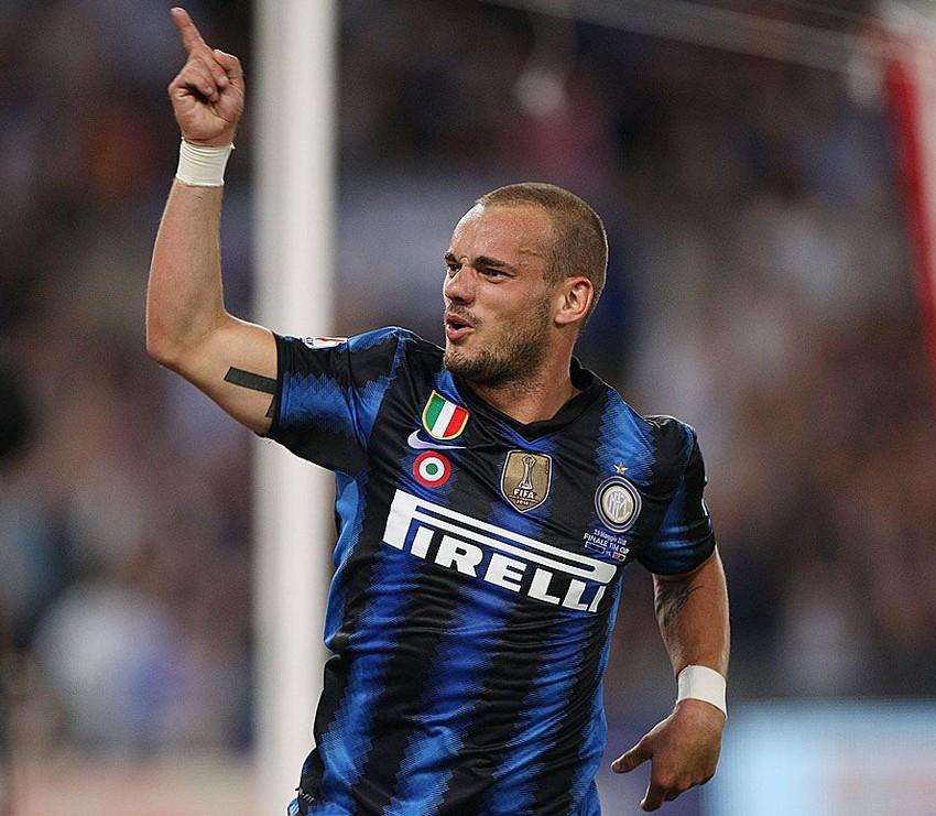 斯内德无悔橙心,天下足球斯内德无悔橙心萨内蒂