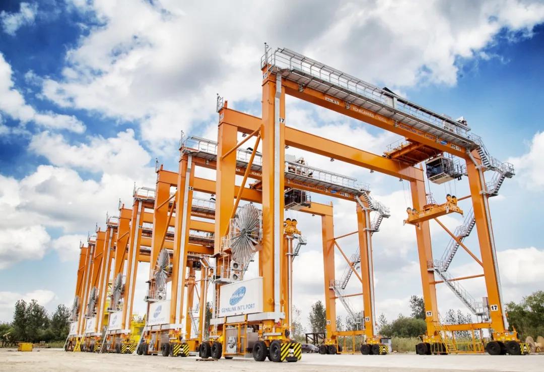 18台RTG出海啦！南通中远重工完成科尼公司RTG项目