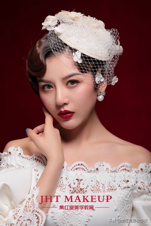 集红堂彩妆学校彩妆作品展