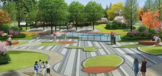 沛县最大的滨河湿地公园,江苏沛县新建公园