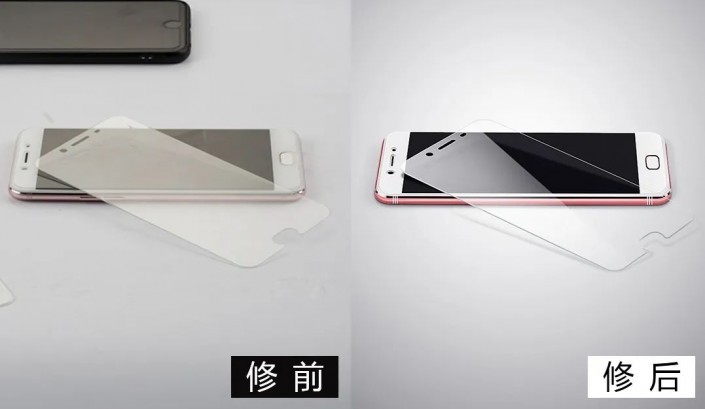 ps曲面透明手机钢化膜制作教程,ps手机钢化膜精修视频教程