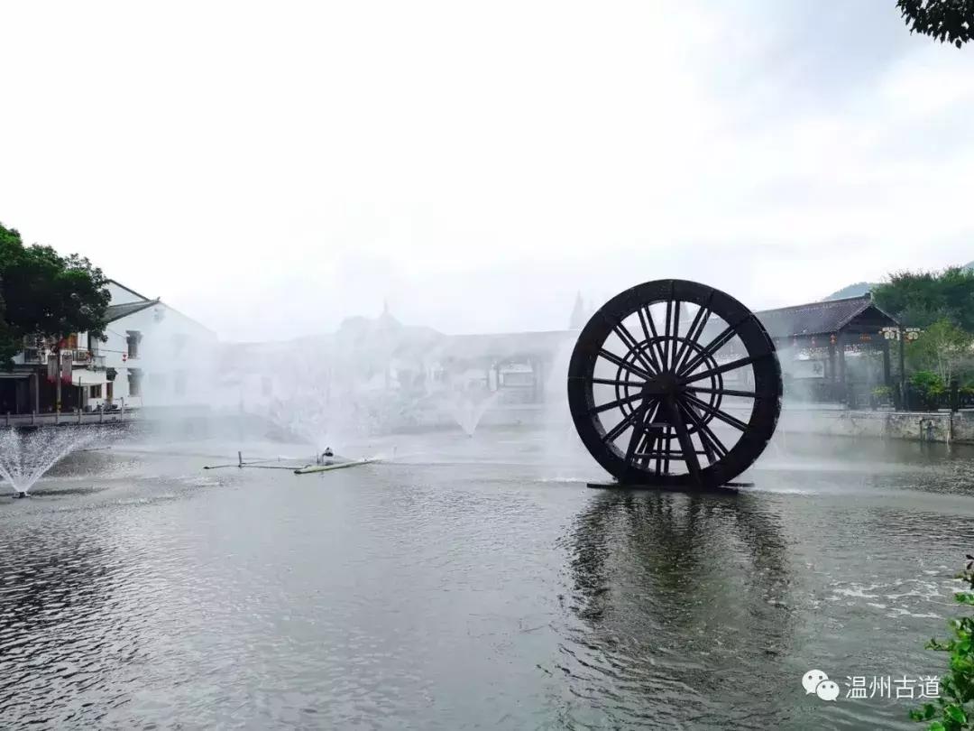 千年古村平阳县鸣山村古城夜景,平阳昆阳鸣山古村落