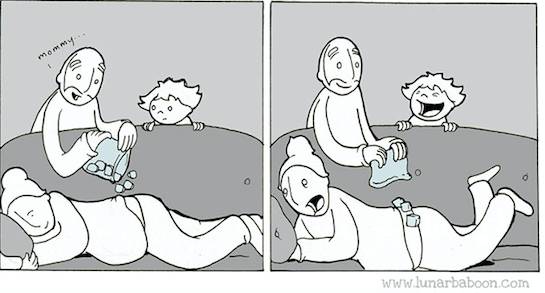 父母教育孩子的正确沟通方法漫画,家庭教育十大经典漫画