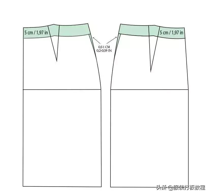 连衣裙制版纸样图纸,原型裙cad制版