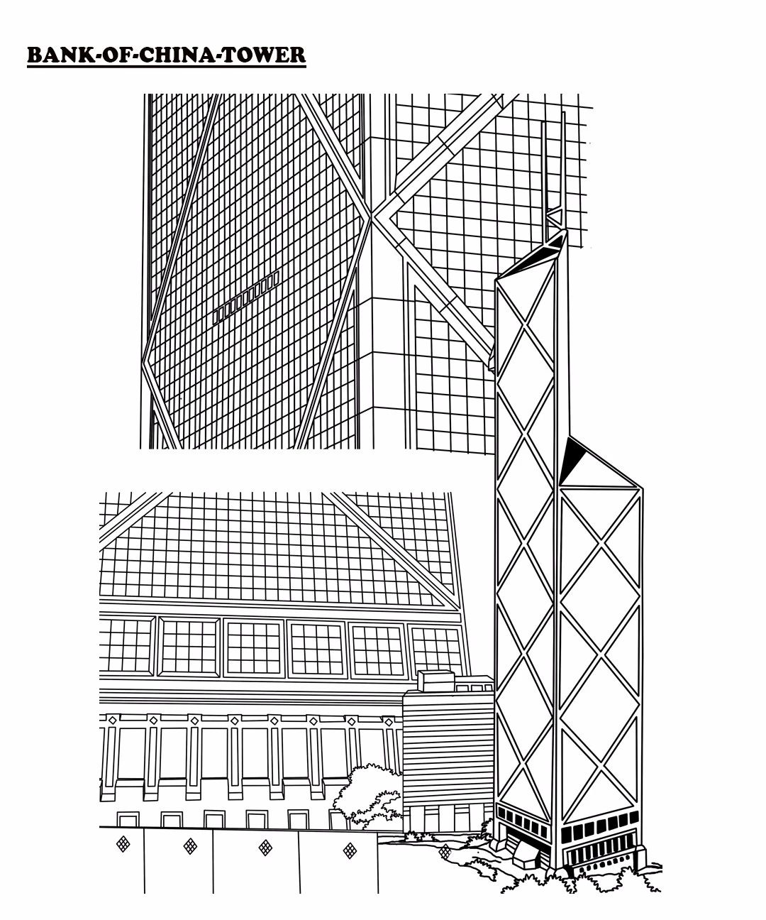 贝聿铭设计的香港中银大厦,香港中国银行大厦贝聿铭