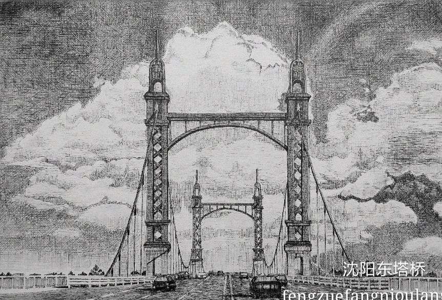 情系山水画作品,情系沈阳