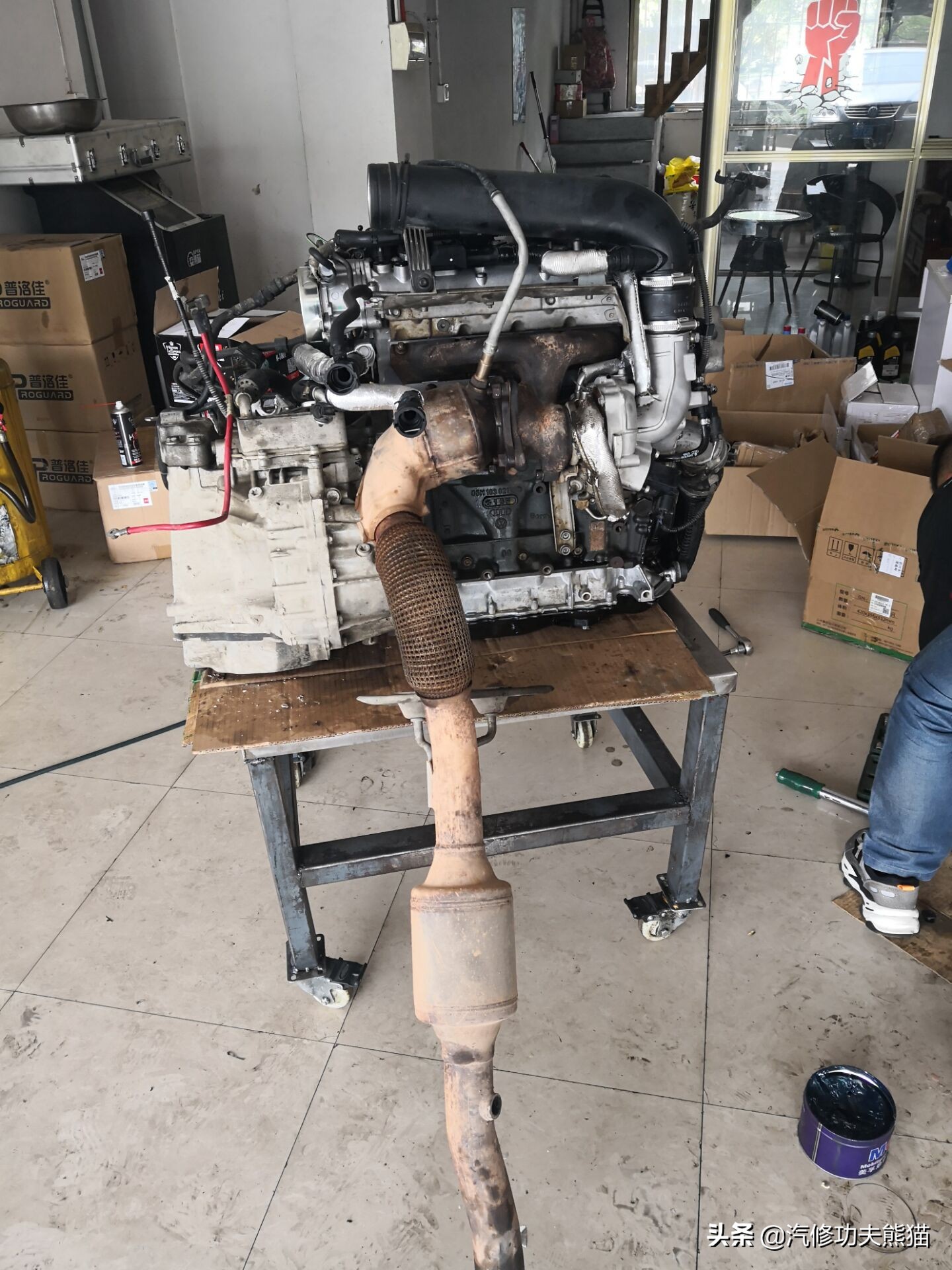 昊锐ea888二代换正时链条,昊锐ea888漏机油的地方是哪些