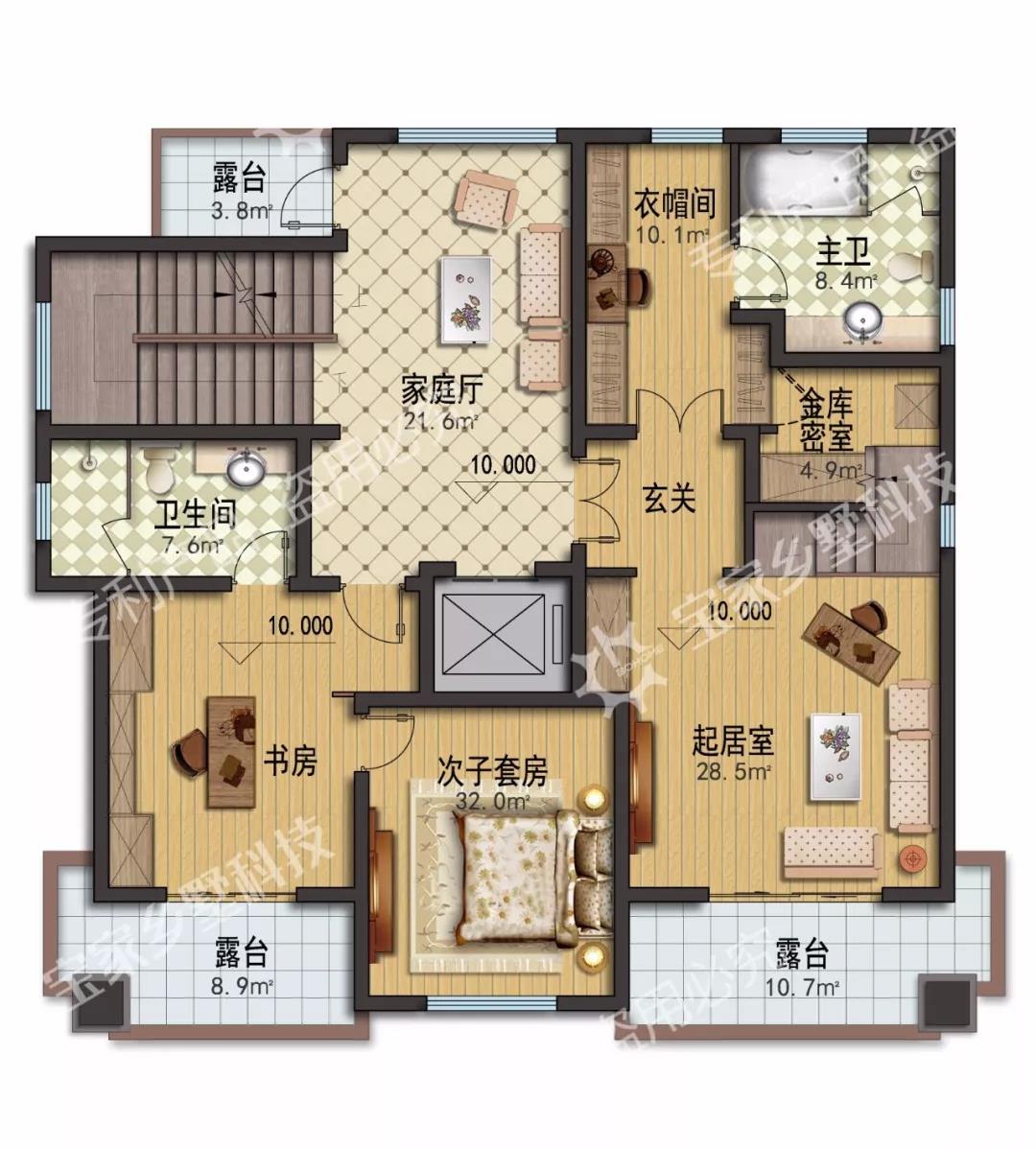高层别墅空间感,空中小别墅loft优缺点