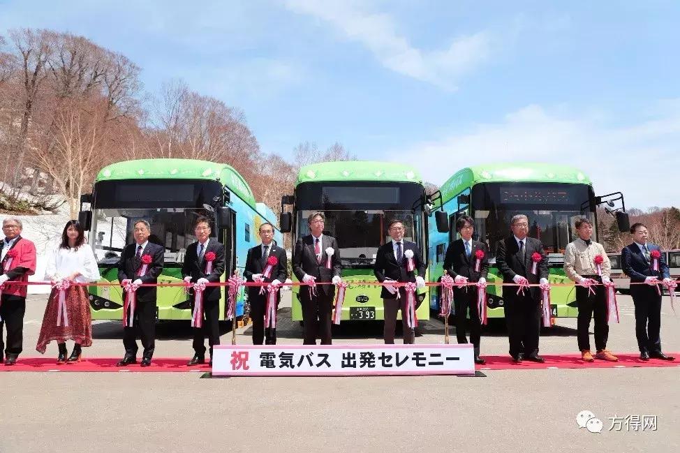 比亚迪在日本交车,比亚迪双层巴士电动客车