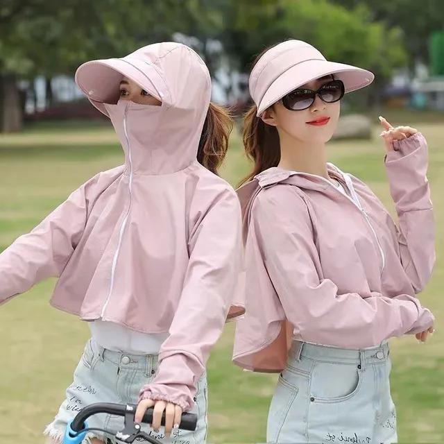 日本防晒衣遮脸防紫外线,日本防晒衣哪种颜色最防晒