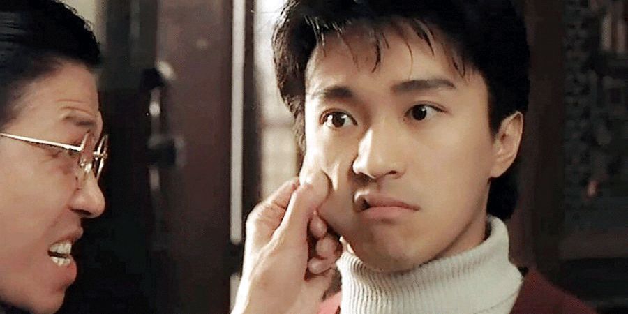 周星驰56岁到19岁的变化,55岁周星驰满头白发依旧单身