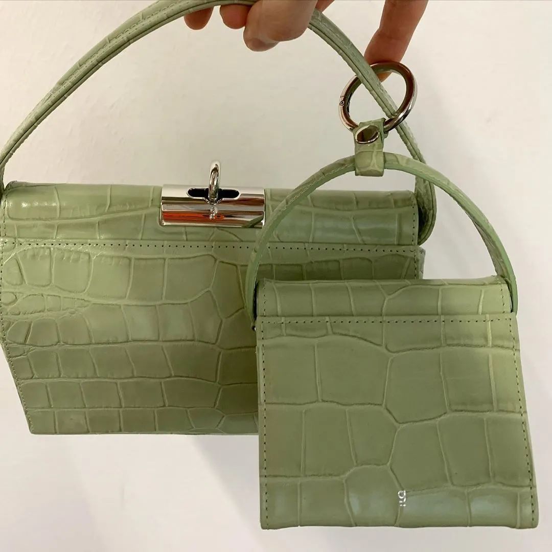 入秋换包？“抹茶”包包了解一下