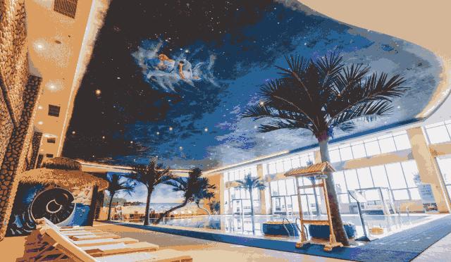 冬天真的来了！自带温泉的高颜值酒店，不用去日本，浙江就有！