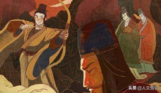 一个小孩皇帝，整天闹着要射将军的肚脐取乐，最终自吞苦果