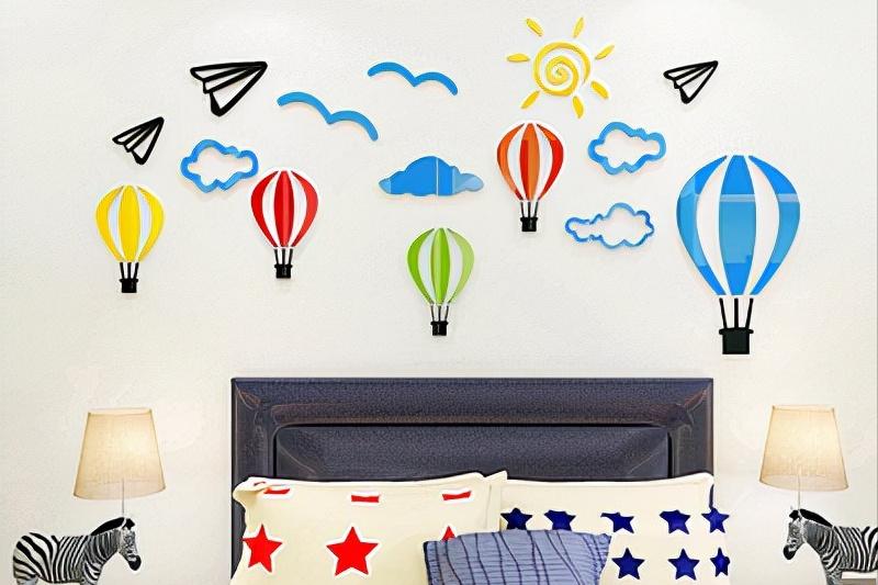 墙画贴哪个位置好,墙体贴画怎么贴才平整