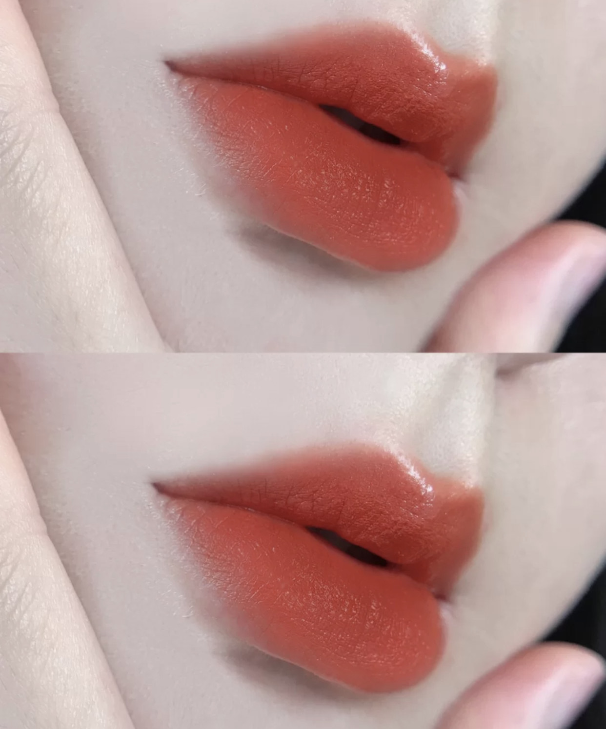 大牌口红阿玛尼321,番茄色大牌