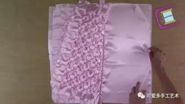 手工制作抱枕教程用针线勾,旧衣服自制抱枕不用针线了