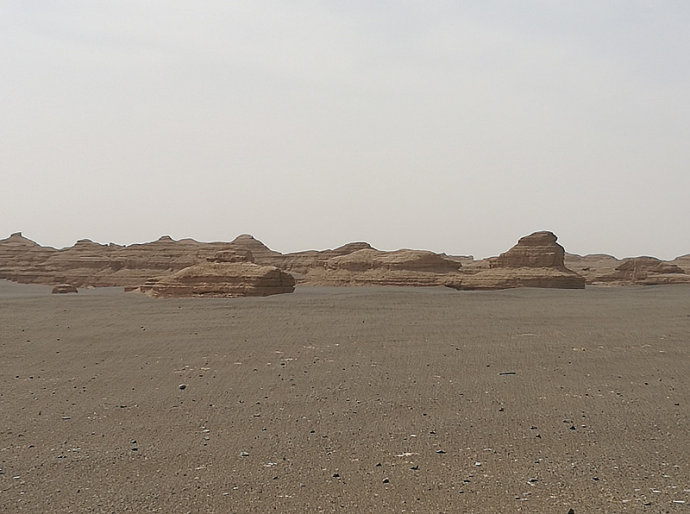 敦煌雅丹魔鬼城景观,大西北七彩丹霞地貌风景绝美震撼