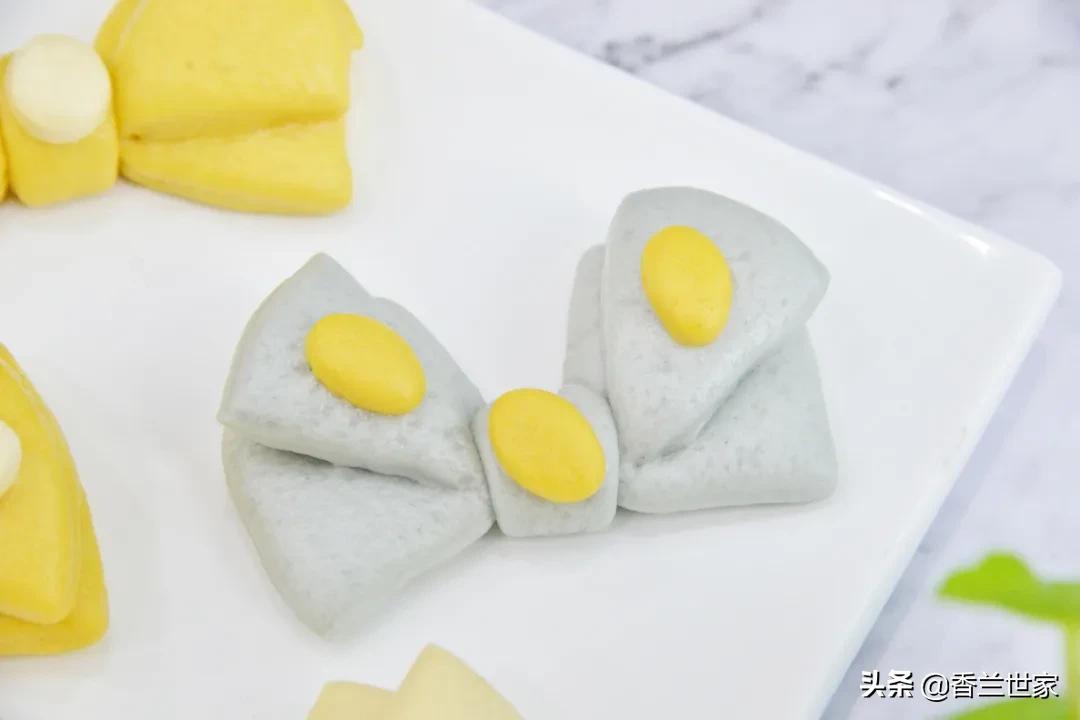 自然开花奶香开花馒头教程全过程,双层玫瑰花馒头教程全过程