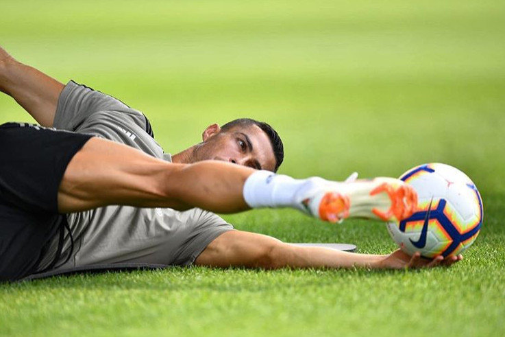 c罗的自律饮食和训练计划,c罗秀肌肉庆祝动作图片