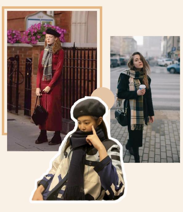 围巾好看百搭的系法,围巾百搭又洋气怎么戴