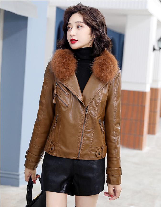 皮衣的穿搭技巧冬季,皮衣还能这样搭穿上立马时尚起来