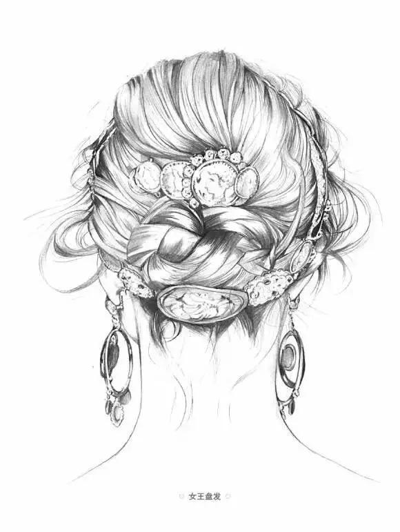 怎样才能画出最漂亮的头发,怎样可以画出简单的头发