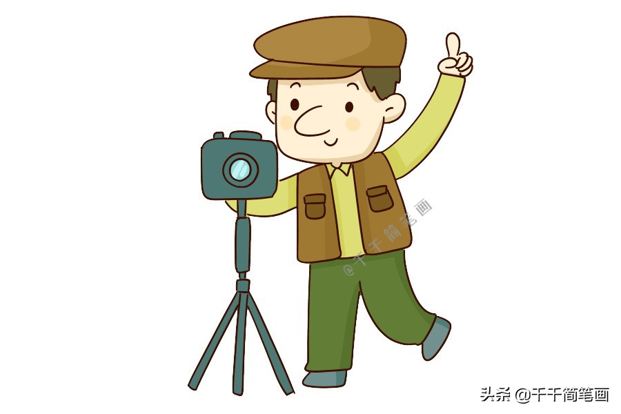 学生绘画q版人物肖像画,教画画人物q版