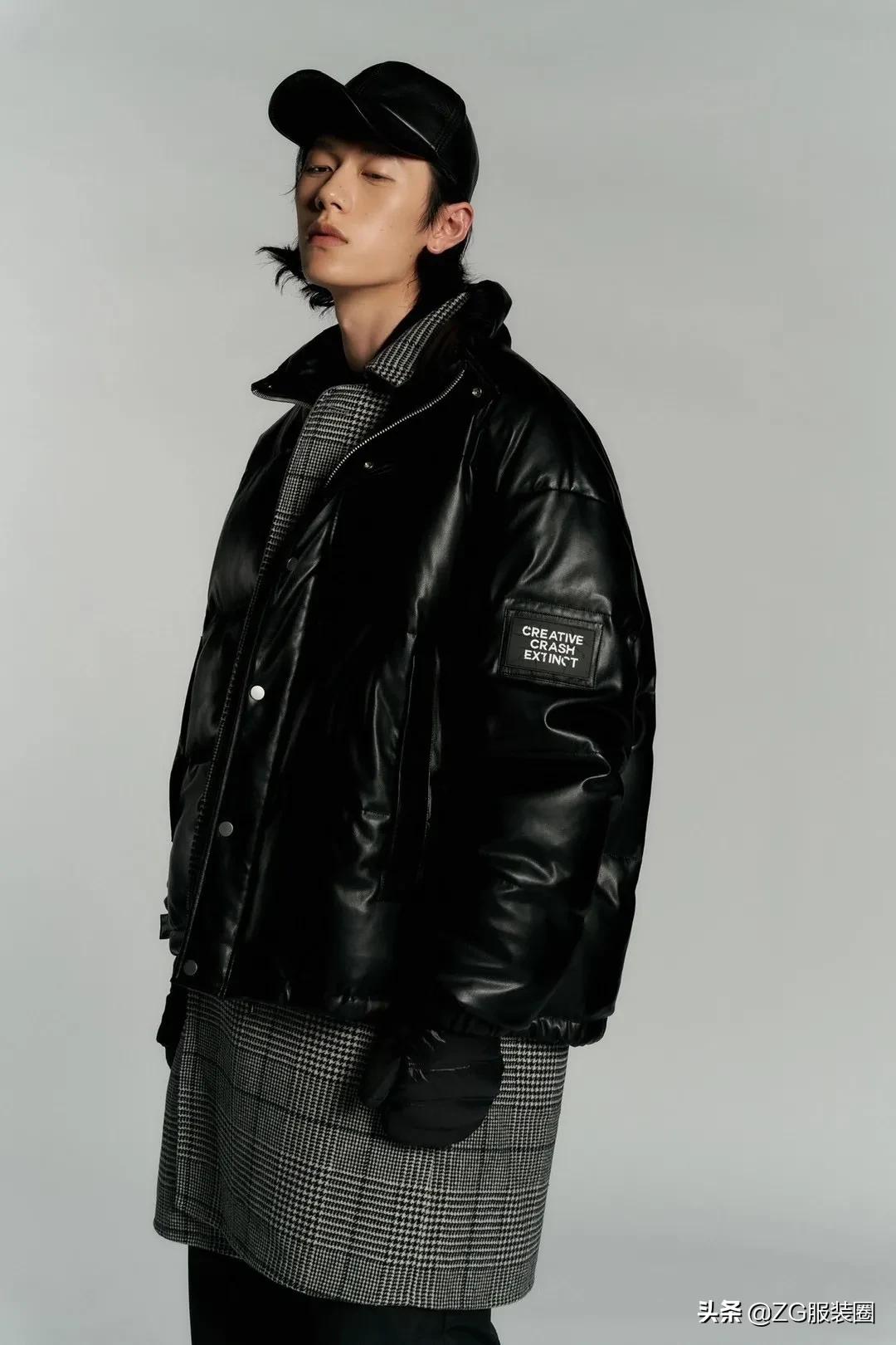 羽绒服gxg中长,羽绒服时尚潮流高级感