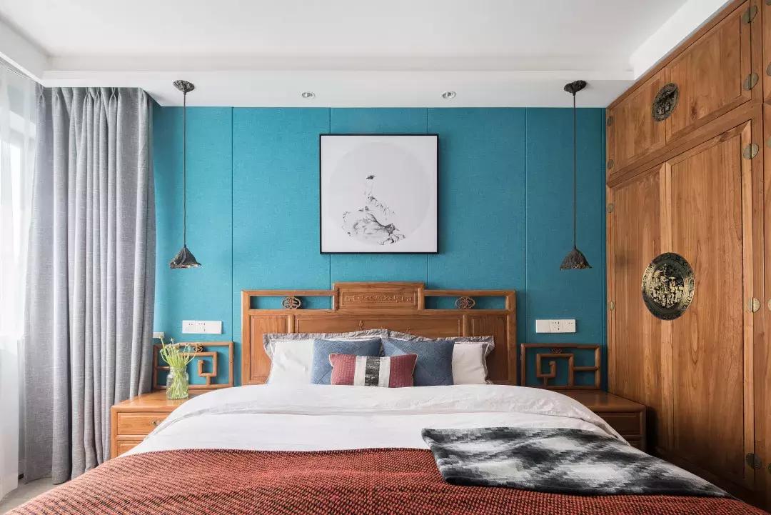 高级灰轻奢新中式装修风格,2021140平米轻奢新中式装修风格