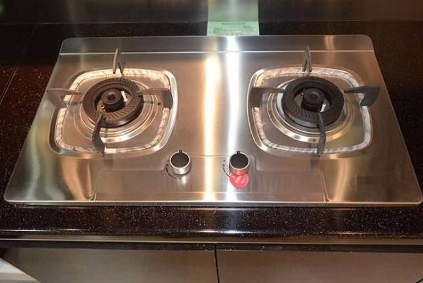 燃气灶不锈钢台面和钢化玻璃,好太太不锈钢台面燃气灶