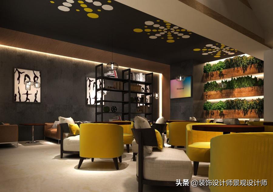 公司健身房设计效果图,书房健身房二合一设计效果图