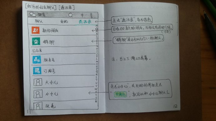 爸妈简笔画教程,爸妈微信教程