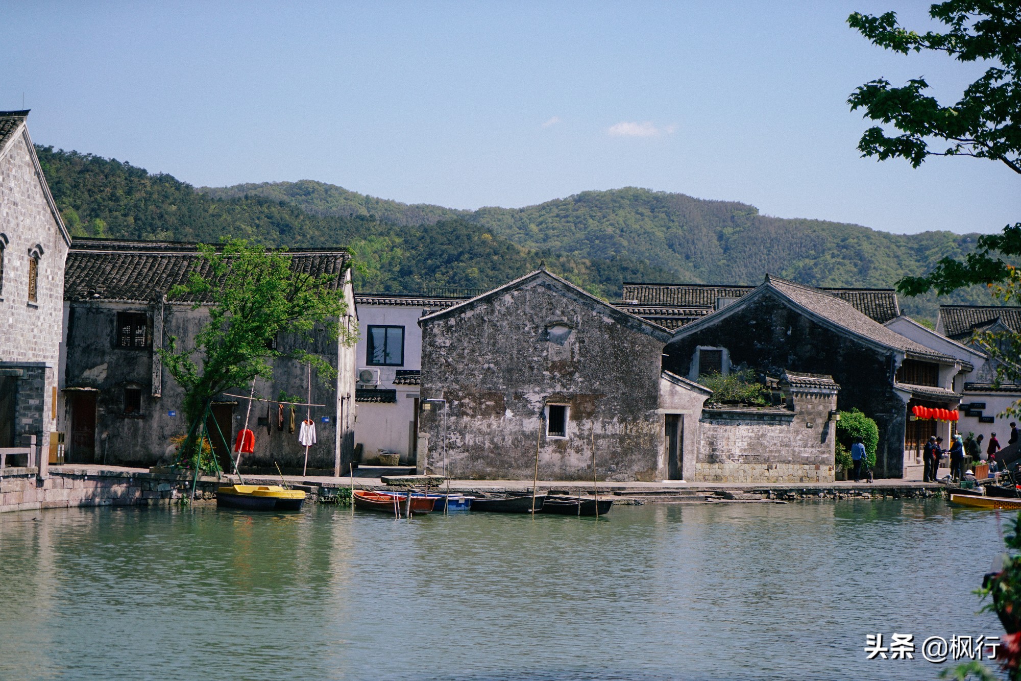 东钱湖浙东,宁波东钱湖横岭老街